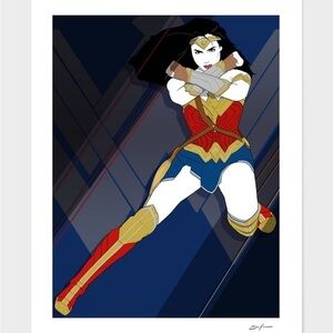 Wonder Woman Art Print 18x24